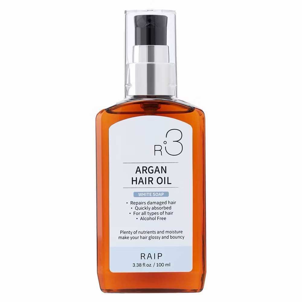 Raip R3 Argan Hair Oil 100ml R3 免冲洗 菁粹摩洛哥阿甘护发精油-White Soap香皂-灰蓝色(FROM MALAYSIA) - View 3 of 3