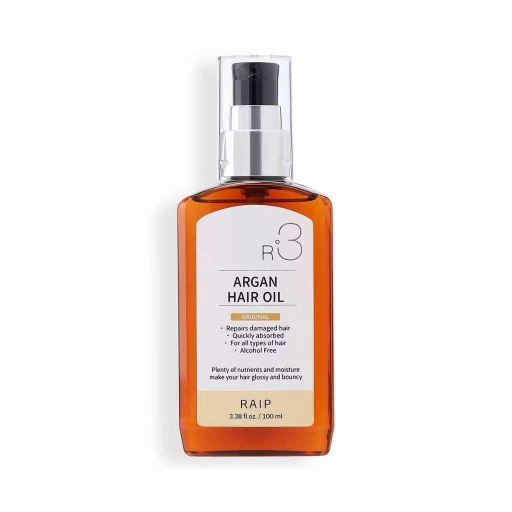 Raip R3 Argan Hair Oil 100ml R3 免冲洗 菁粹摩洛哥阿甘护发精油-Original原味-黄色(FROM MALAYSIA) - View 3 of 3