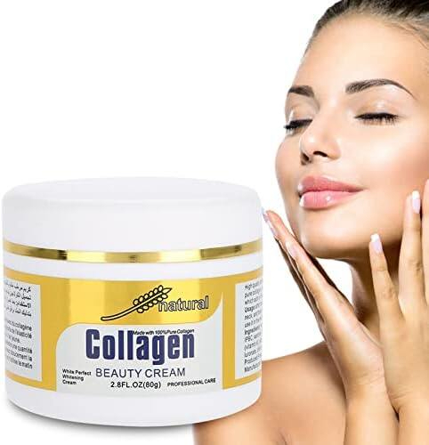 Collagen Whitening Face Cream 80g – Moisturizing, Firming & Anti-Aging Fine Line Repair Brightening Skin Care - View 2 of 3