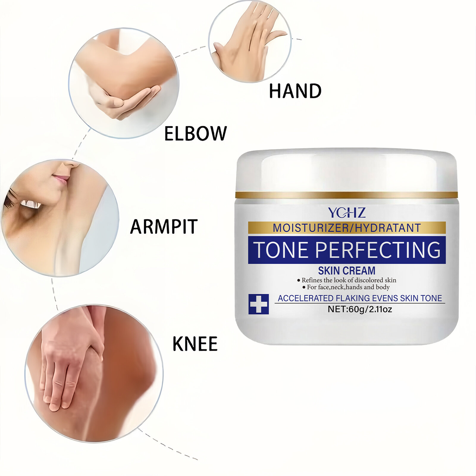 Skin Brightening Cream 60g – Dark Spot Reduction, Pigmentation Repair, Even Tone, Radiance Boosting & Deep Moisturizing Face Cream - View 2 of 3