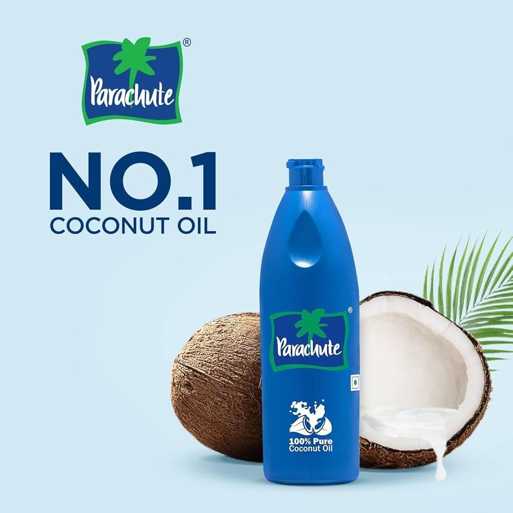PARACHUTE HAIR OIL COCONUT,ONION OIL,CURRY LEAVES OIL,ROSEMARY OIL,CASTOR OIL-COCONUT 500ML(FROM MALAYSIA) - View 3 of 3