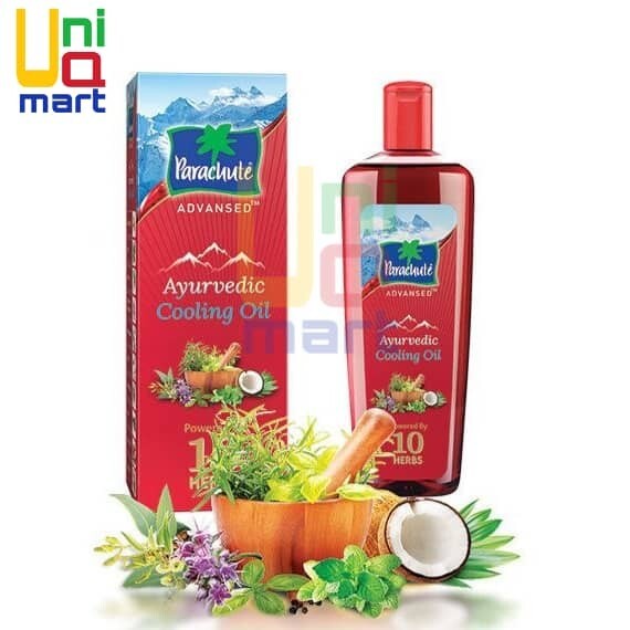 PARACHUTE HAIR OIL COCONUT,ONION OIL,CURRY LEAVES OIL,ROSEMARY OIL,CASTOR OIL-COOLING 200ML(FROM MALAYSIA) - View 3 of 3