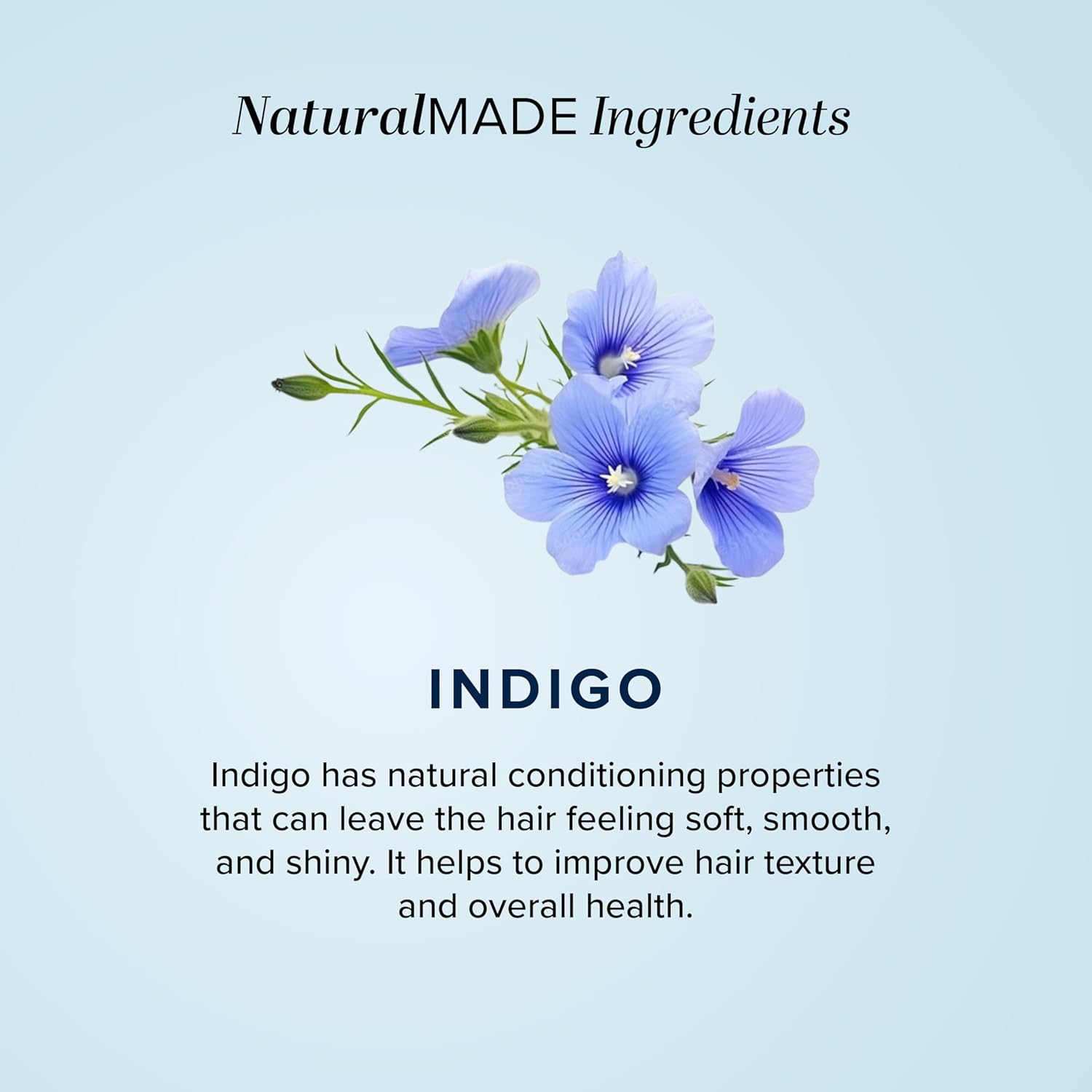 Khadi Natural Herbal Indigo Hair Color Powder for Grey Coverage | Natural Hair Dye for Men & Women | Helps Strengthen Hair & Add Natural Shine | Deep Indigo Shade | No Ammonia & No PPD | Herbal Formula | Suitable for All Hair Types | 150g - View 4 of 6