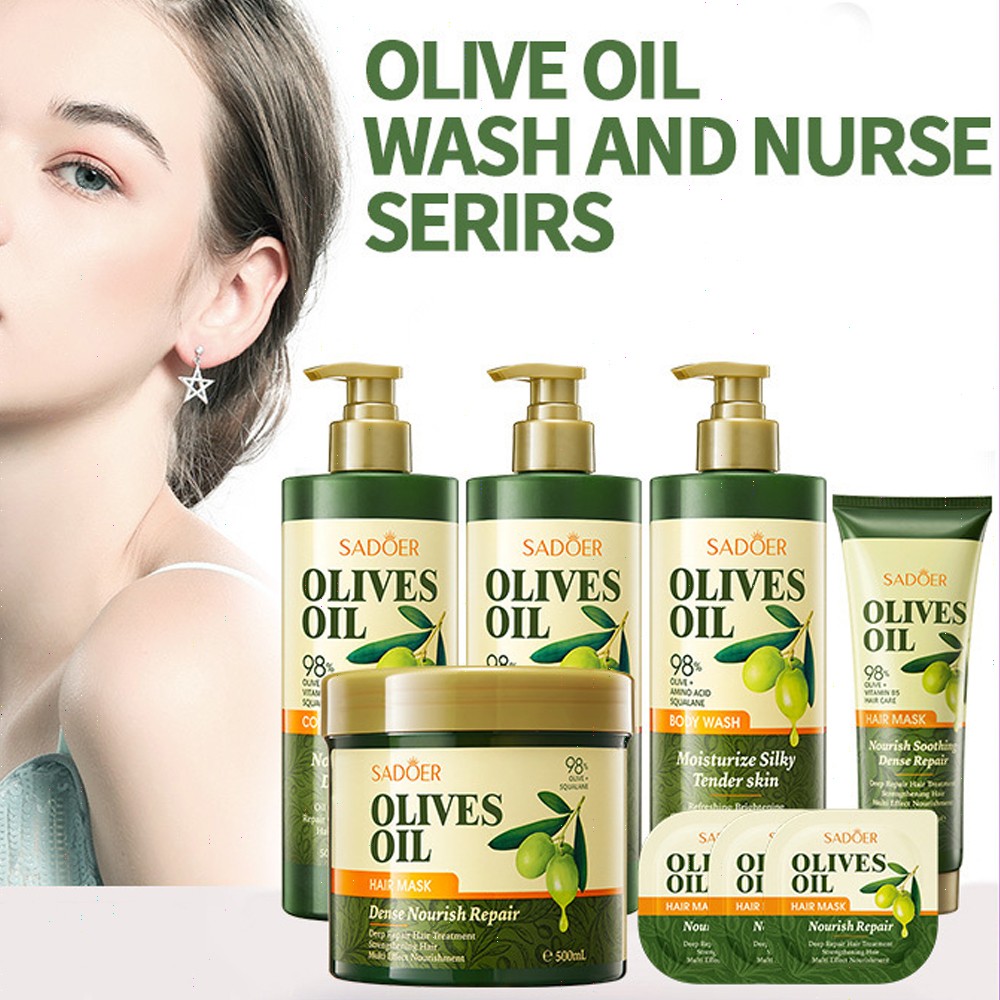 ROREC SADOER Olives Oil Full Range – Anti-Dandruff & Repair-Shampoo  500ml(FROM MALAYSIA) - View 4 of 4
