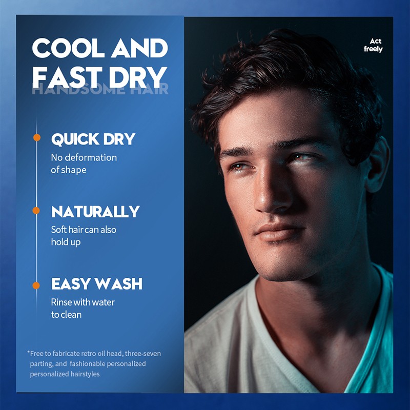 ROREC SADOER Cool Styling Oil Head Gel Strong Shape Styling Quick Drying Styling Refreshing Men Hair Styling Gel 280ml(FROM MALAYSIA) - View 2 of 4