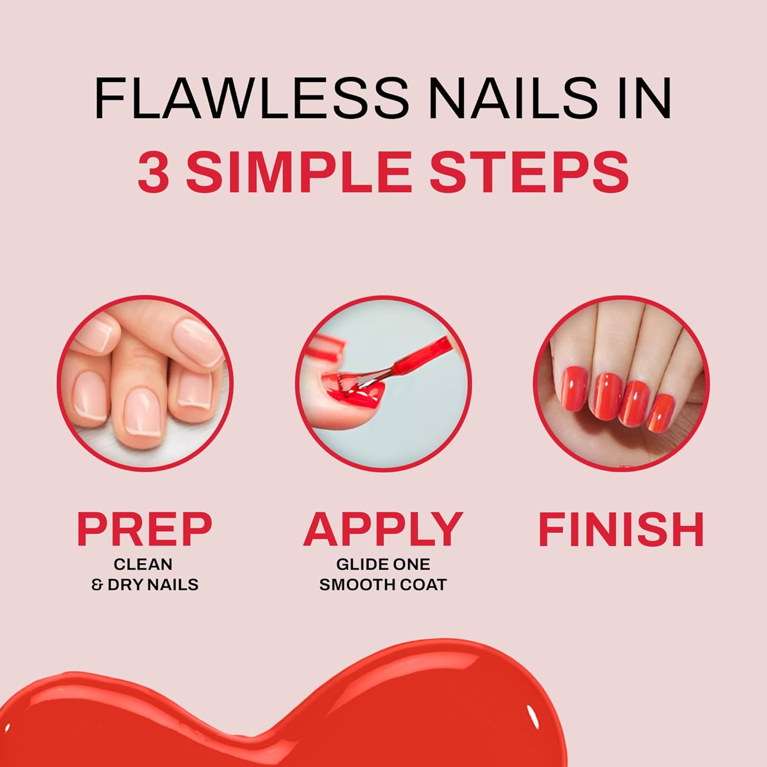 Colors Queen Nail Trend Glossy Nail Polish | Chip Resisting & Quick Drying Nail Paint with High Shine | 7 Toxin Free Formula | Vegan & Cruelty Free | Long Lasting & Vibrant Nail Paint for Women (Raw Seinna, 13ml) - View 3 of 5