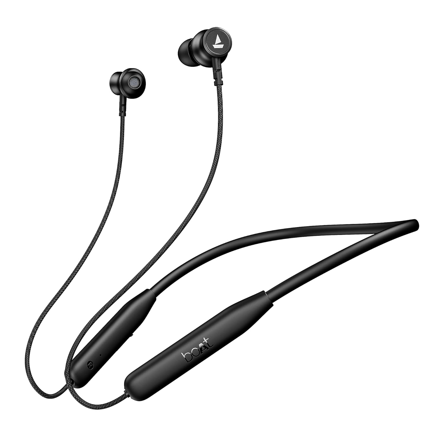 Boat 2025 Launch Rockerz 113, 40H Battery, Dual Pair, Fast Charge, ENx Tech, Stream Ad Free Music via App Support, Magnetic Buds, Bluetooth Neckband, Wireless with Mic in Ear Earphones (Active Black) - Related product
