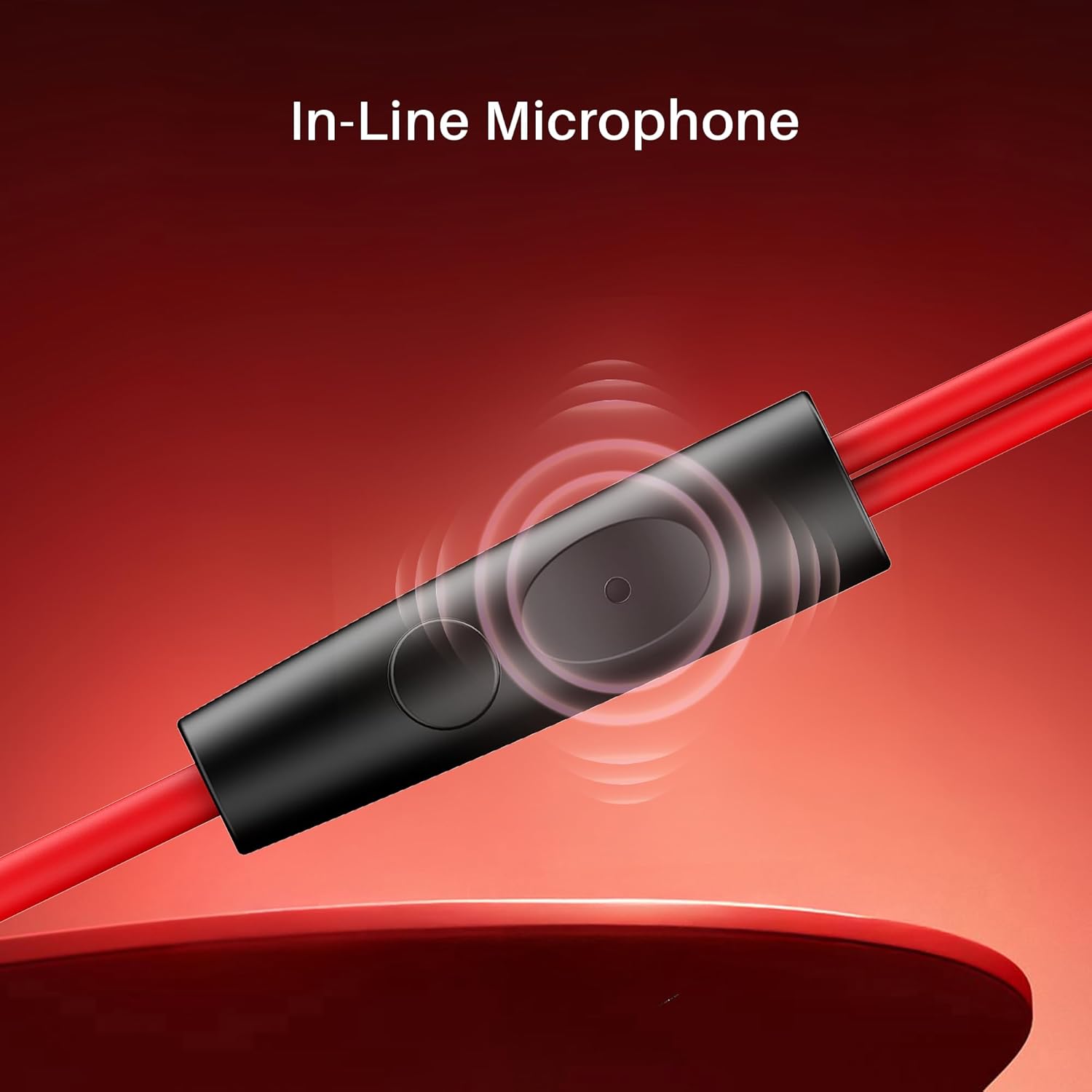 Boat Bassheads 211 Wired Earphones with 10mm Drivers, Signature Sound, in-Line Microphone, 3.5mm Jack, Voice Assistant & 120cm Cables (Raging Black) - View 2 of 6