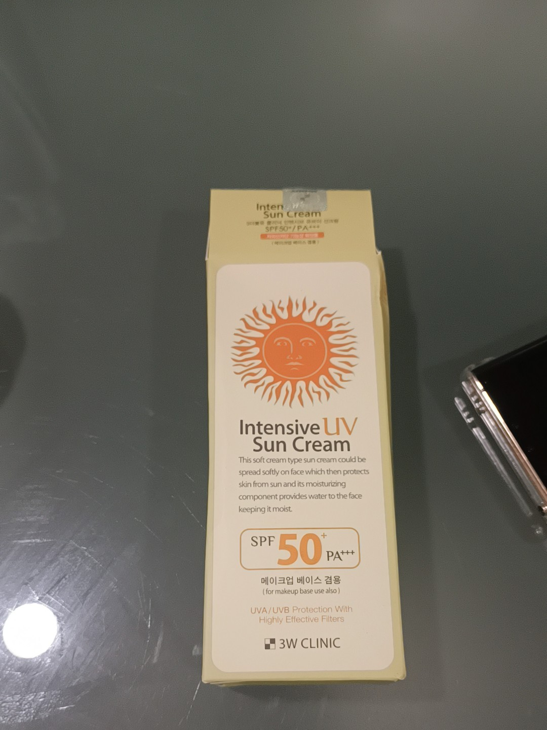 3W Clinic Intensive Sunblock Cream SPF50 PA+++ 70ml High Protection Moisturizing Sunscreen for Daily Use with Lightweight Non Greasy Formula No White Cast Suitable for All Skin Types - View 3 of 3