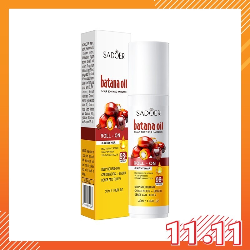 SADOER Batana Oil Scalp Soothing Haircare Full Range All Series- Haircare Roll-On(FROM MALAYSIA) - View 3 of 3