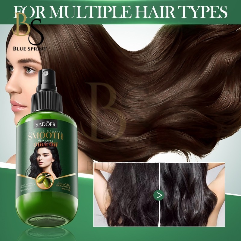 Sadoer olive oil hair spray 155ml-olive oil spray for smooth, nourishing & oil control hair by BS(FROM MALAYSIA) - View 3 of 4