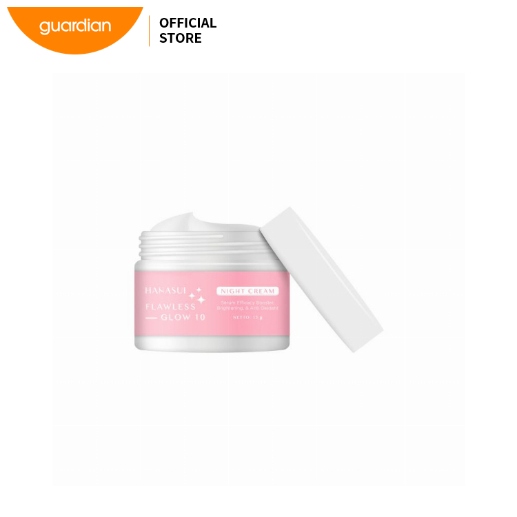 Hanasui Flawless Glow 10 Night Cream – Overnight Brightening and Hydrating Skincare – 15G - View 3 of 3