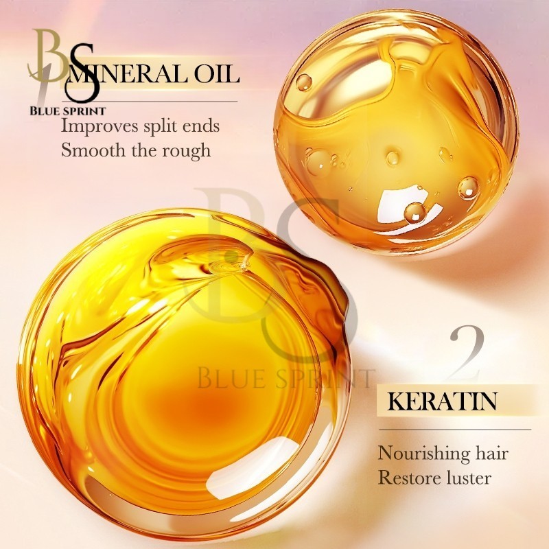 Sadoer keratin polypeptide essential oil 30ml-brightening & recovering hair serum with DWI-keratin by BS(FROM MALAYSIA) - View 2 of 4