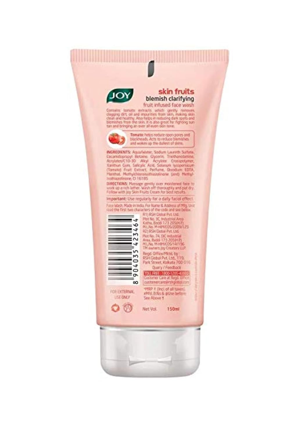 Joy Skin Fruits Infused Face Wash, 150 ml - View 2 of 5
