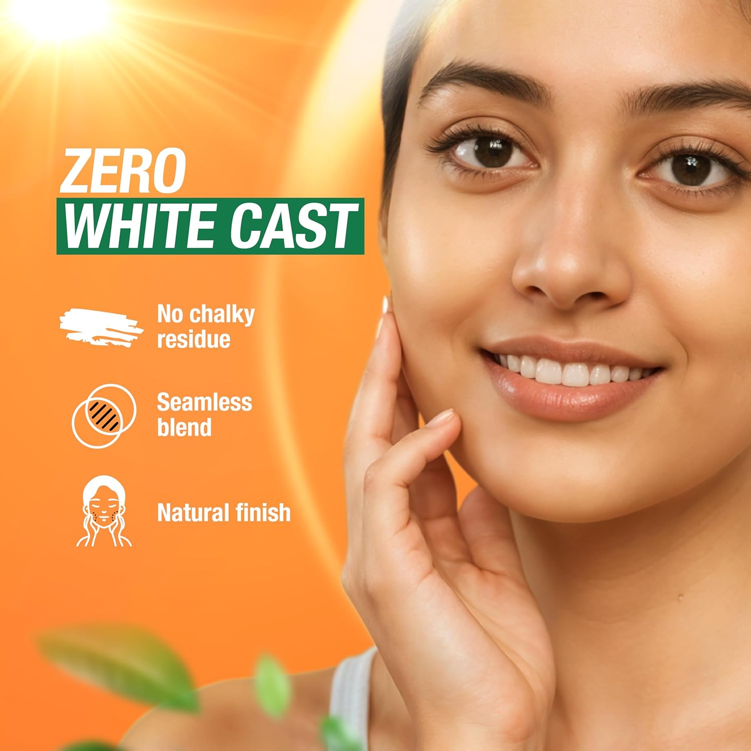 Himalaya Sun Protect+ Ultra Light Sunscreen | 90% Natural Origin Ingredients | In vivo tested SPF 50 PA++++ | Dermatologically tested for all skin types | No white cast | Sweat Resistant | 30g - View 2 of 6