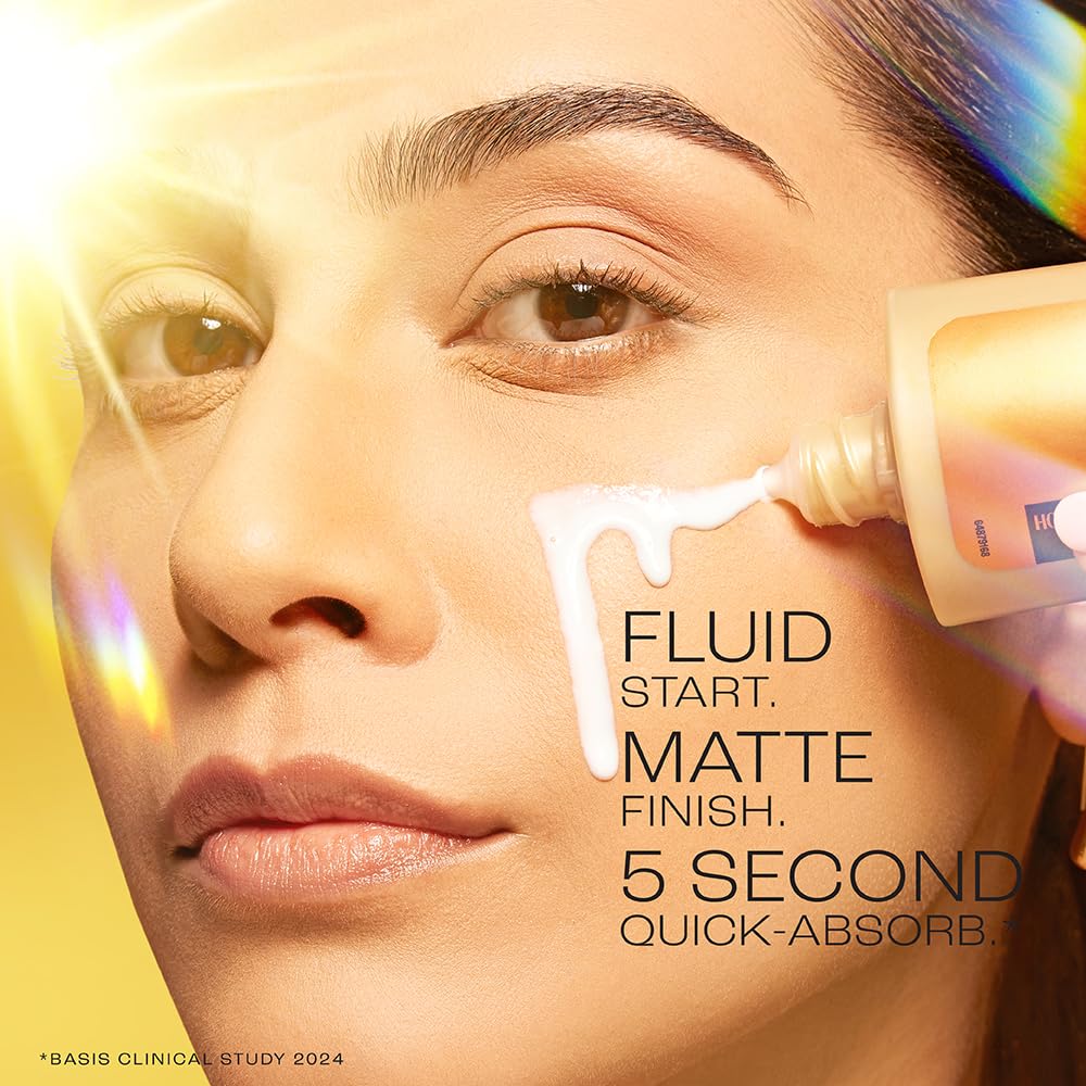 LAKMÉ Sun Expert, Dry Matte Fluid Sunscreen, 50ml, for Oily and Combination Skin, with 1% Niacinamide & Ceramide, SPF 50 PA++++, Quick Absorbing, no White Cast - View 4 of 6