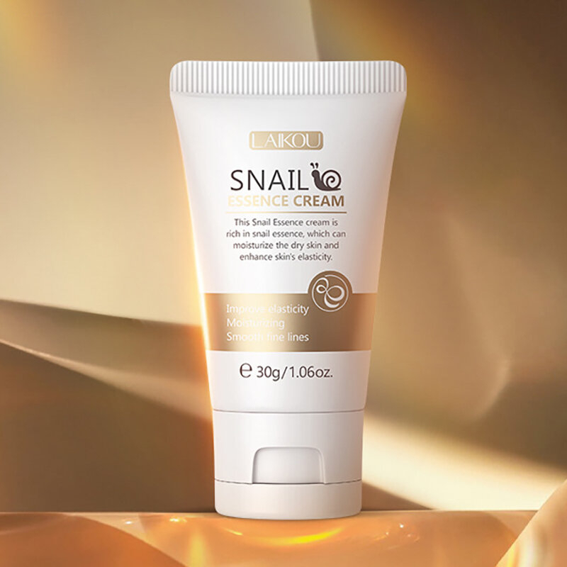 LAIKOU Snail Collagen Vitamin C Face Cream Moisturizing Hydrating Whitening Anti-Wrinkle Rejuvenating Skin Care Facial Cream Brightening Soft Smooth Elasticity Daily Skincare Treatment Beauty Facial Cream - View 2 of 3