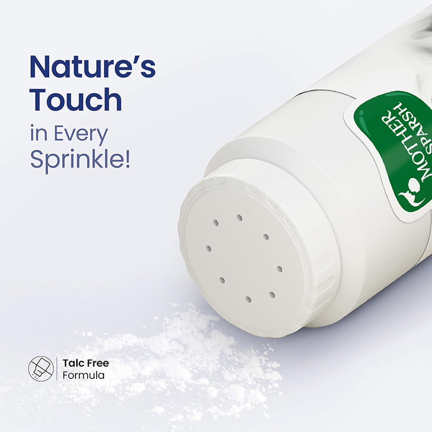 Mother Sparsh Natural Care Baby Dusting Powder-200g | Talc-Free Baby Powder with Arrowroot & Zinc Oxide | Suitable for Newborns Sensitive Skin | For All Skin Types - View 5 of 5