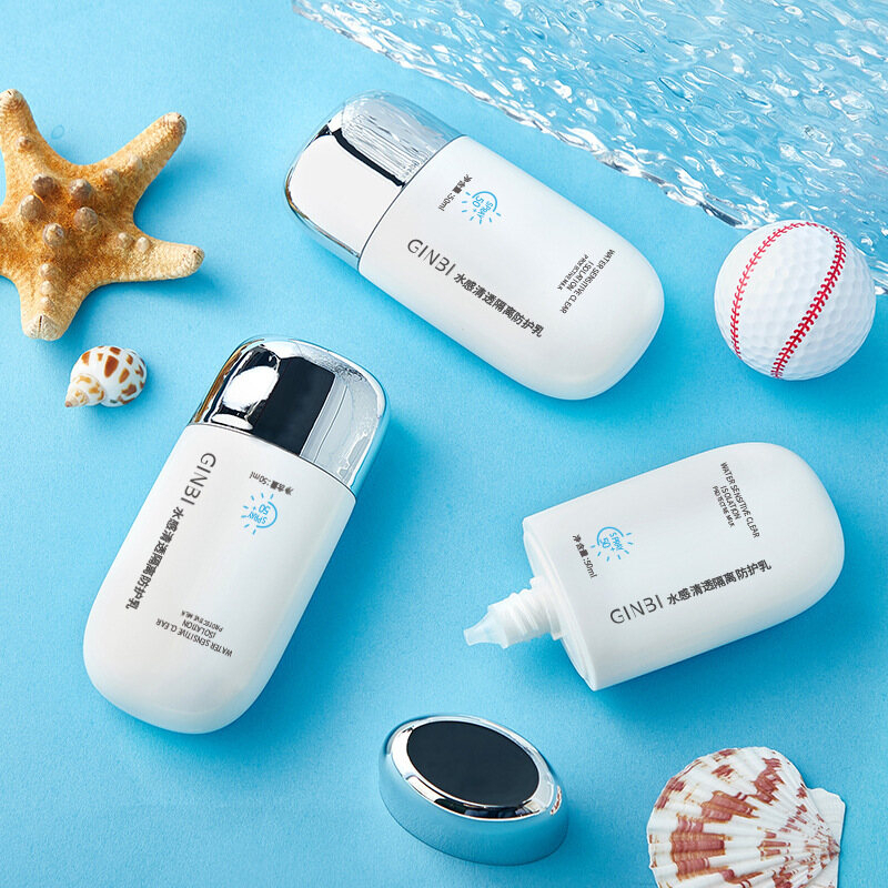 SPF Sunscreen Lotion Student Military Training Anti UV Waterproof Sweat Resistant Moisturizing Skin Isolating Non Milky Lightweight Sunblock for Men and Women PA++ Daily Outdoor Protection - View 3 of 3