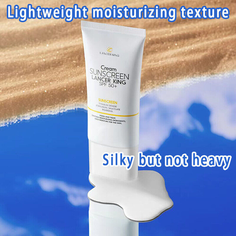 SPF50 Plus Isolation Sunscreen Waterproof All Day Sunblock Facial UV Protection Moisturizing Whitening Sun Cream for Men and Women Anti Pollution Anti Tanning Anti Aging Skin Care - View 2 of 3