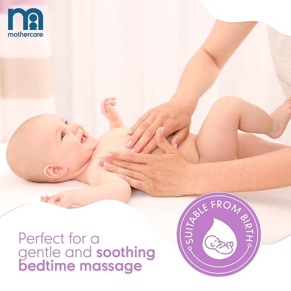 Mothercare Unisex 100% Veg. Baby Body Oil and Baby Massage Oil - Transparent - View 4 of 8