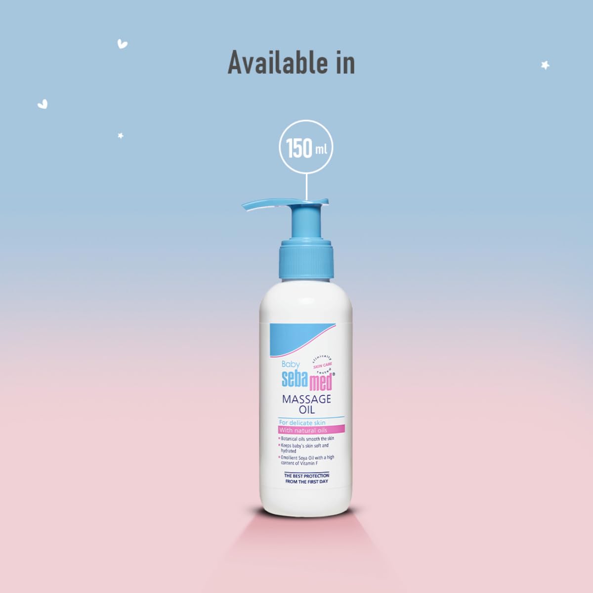 Baby Sebamed Massage Oil| With Soya Oil|Non- greasy|Ideal for newborn |150 ml - View 4 of 7
