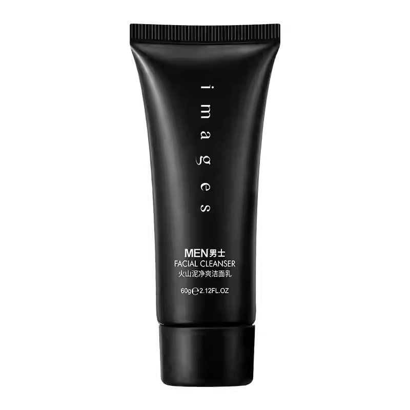 U Xian Volcanic Mud Facial Cleanser for Men Deep Cleansing Oil Control Hydrating Face Wash Pore Purifying Anti Acne Refreshing Gentle Daily Skincare for Clear Smooth Healthy Skin - View 3 of 3