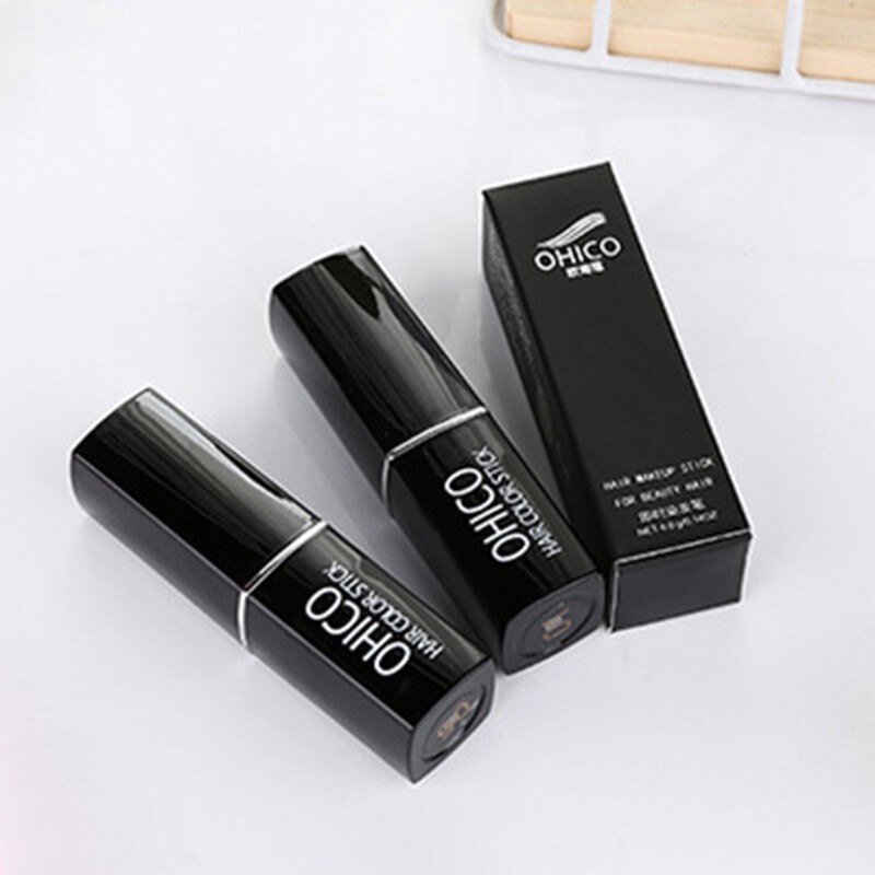 BEAUTYBIGBANG Herbal Extracts Hair Dye Pencil Dye, Hair Coloring Pen Lipstick Stick Coating White Hair Crayon-Coffee(FROM MALAYSIA) - View 3 of 4
