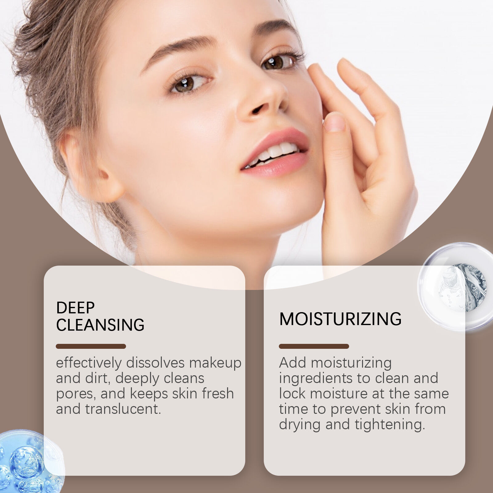 Snail Exfoliating Scrub Cleanser with Snail Mucin for Gentle Deep Cleansing, Makeup Removal, Skin Brightening, Dead Skin Exfoliation, Nourishing Hydration, Smooth Radiant Complexion, Daily Face Wash for All Skin Types - View 2 of 3