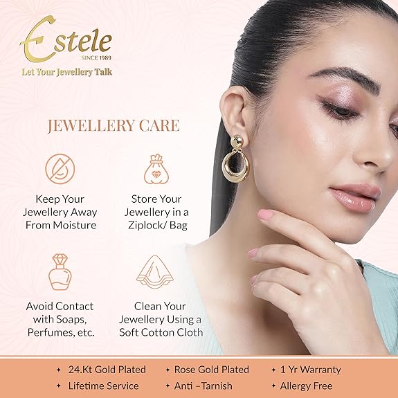 Estele Designer Fancy Earings Collection for Women & Girls - View 5 of 5