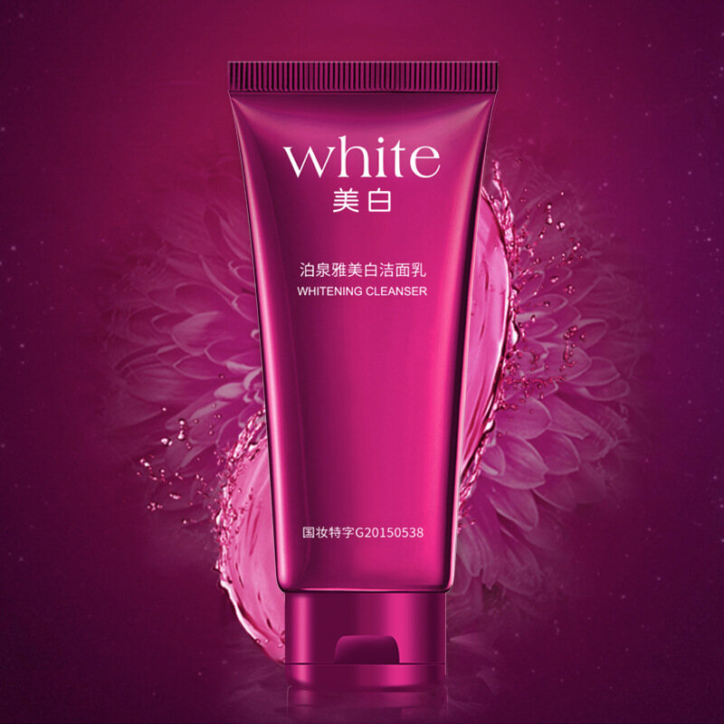 BIOAQUA Mild and Clean Moisturizing Whitening Cleanser 100g Gentle Deep Cleansing Face Wash Hydrating Brightening Smooth Skin Care Formula for Daily Use Fresh Clear Radiant Healthy Glow - View 3 of 3