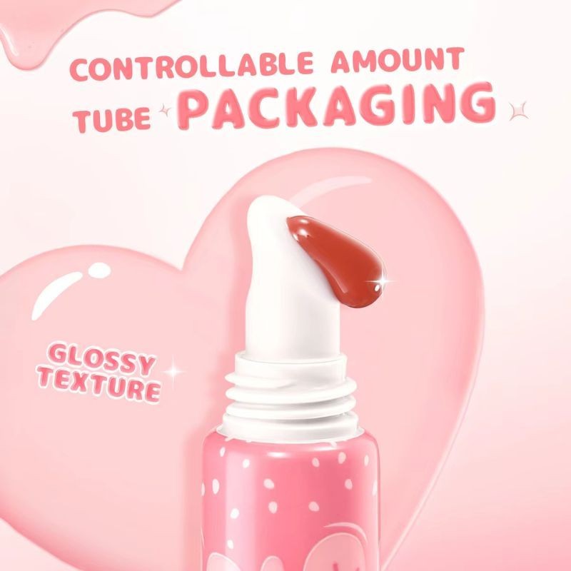 Pinkflash My Glossy Lips Watery Hydrating Lip Cream Dewy Creamy Lipstick-BB01(FROM MALAYSIA) - View 2 of 4