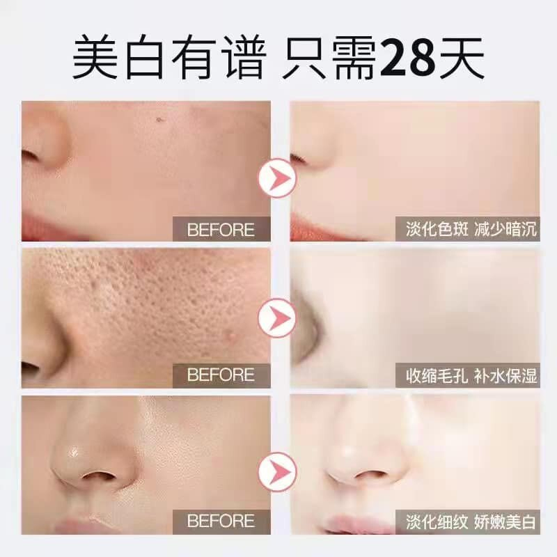 KouYue Sleeping Mask 100ml Moisture Whitening Peptide Overnight Facial Mask Hydrating Brightening Skin Care Anti Aging Repair Gel Cream Sleep Mask for Soft Radiant Glowing Skin - View 2 of 3