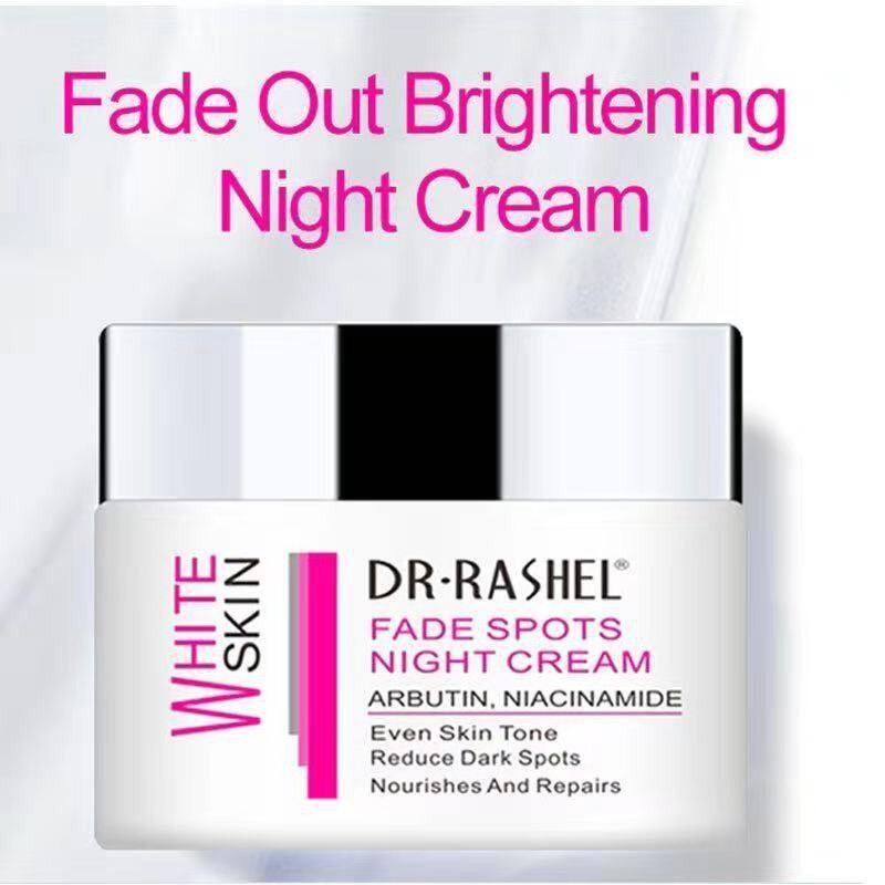 DR RASHEL Whitening Nourish Repair Fade Spots Night Cream Brightening Moisturizing Anti Dark Spots Skin Repair Hydrating Face Cream Reduces Dullness Uneven Tone Overnight Skincare - View 2 of 3