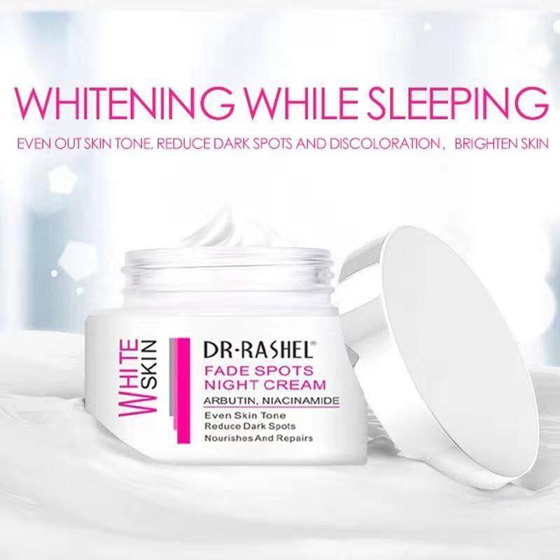DR RASHEL Whitening Nourish Repair Fade Spots Night Cream Brightening Moisturizing Anti Dark Spots Skin Repair Hydrating Face Cream Reduces Dullness Uneven Tone Overnight Skincare - View 3 of 3