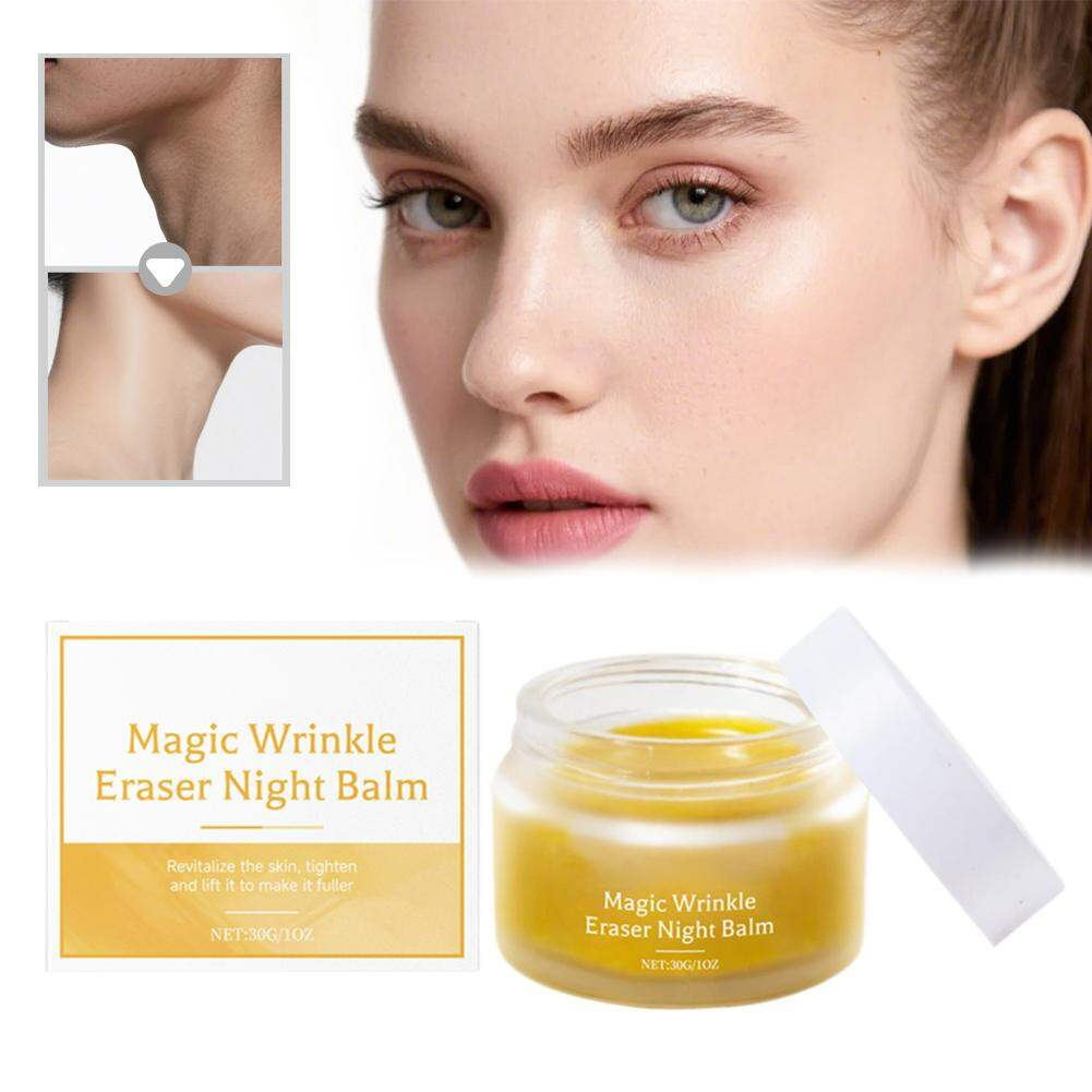 Korean Night Cream Brightening Firming Skin Care Moisturizing Anti Aging Face Cream Reduces Fine Lines Improves Elasticity Deep Hydration Overnight Repair Radiant Smooth Complexion - View 3 of 3