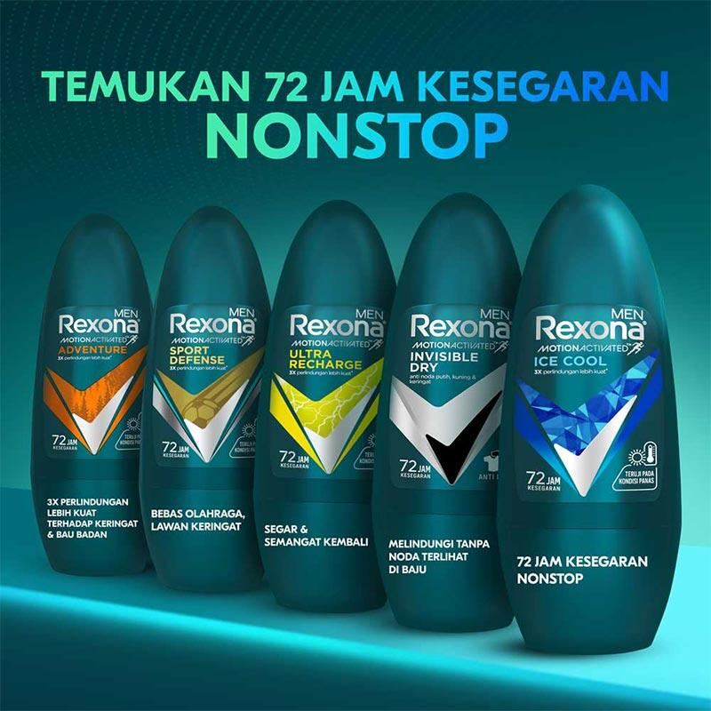 Men Anti-Perspirant Deodorant Roll On Ice Cool 45ml Long Lasting Sweat Control Odor Protection Fresh Cooling Effect Quick Dry Non Sticky Underarm Care Daily Use For Men Confidence Boost - View 3 of 3