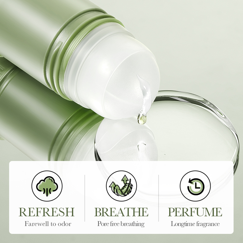 ROREC SADOER White Tea Body Perfume Deodorant Roll-On 40ml Long-Lasting Fresh Fragrance Antiperspirant Gentle Skin Care Daily Use Refreshing Odor Protection Moisturizing Smooth Underarm Unisex - View 2 of 3