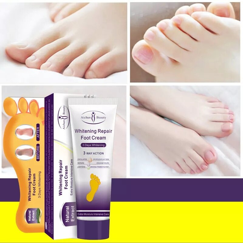 Aichun Beauty Perfect Care Feet Cream Moisturizing Whitening Repair Anti-Crack Foot Cream Deep Hydration Softening Rough Dry Skin Heel Care Brightening Smooth Skin Daily Use - View 3 of 3