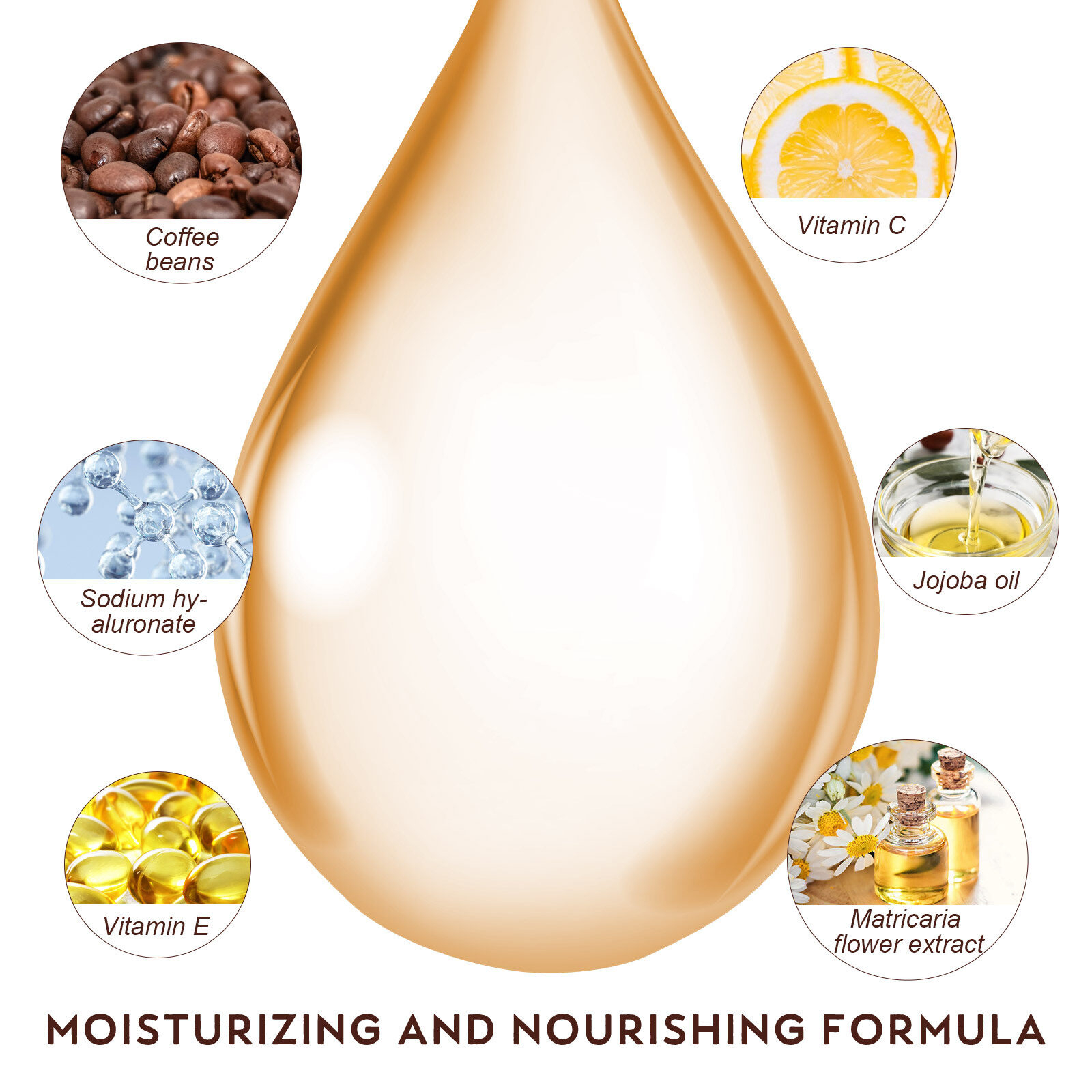 Eelhoe Anti Wrinkle Under Eye Serum For Puffy Eyes Dark Circles Eye Bags Lifting Firming Eye Treatment Wrinkle Remover Moisturizing Essence Reduces Fine Lines Dryness Puffiness Brightening Skin Care Solution - View 2 of 3