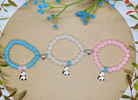  Bead Bracelet Set – Matching Friendship Bracelets for Couples, BFF, Men & Women – Stylish Hand Jewelry Gift - View 5 of 5
