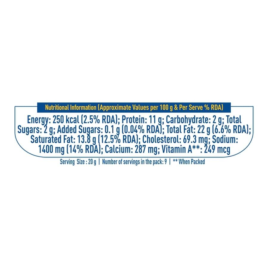 Mother Dairy Cheese Spread, 180 g Pack - View 3 of 4