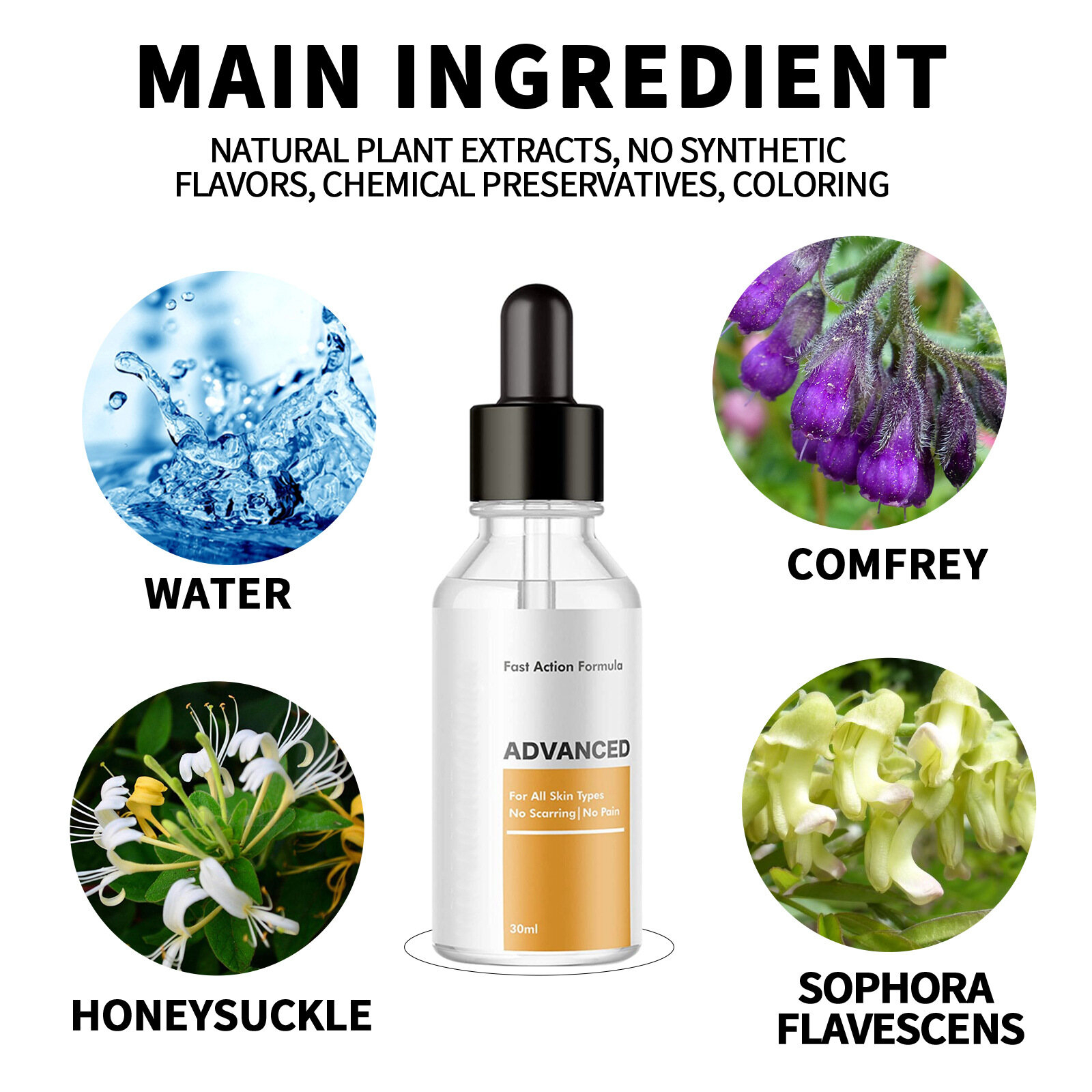 Eelhoe Wart Removal Serum Mole And Wart Essence Skin Face Armpit Meat Neck Removal Repair Cleansing Care Universal Skin Mole Removal Essence Wart Solution Portable Lighten Melanin - View 3 of 3
