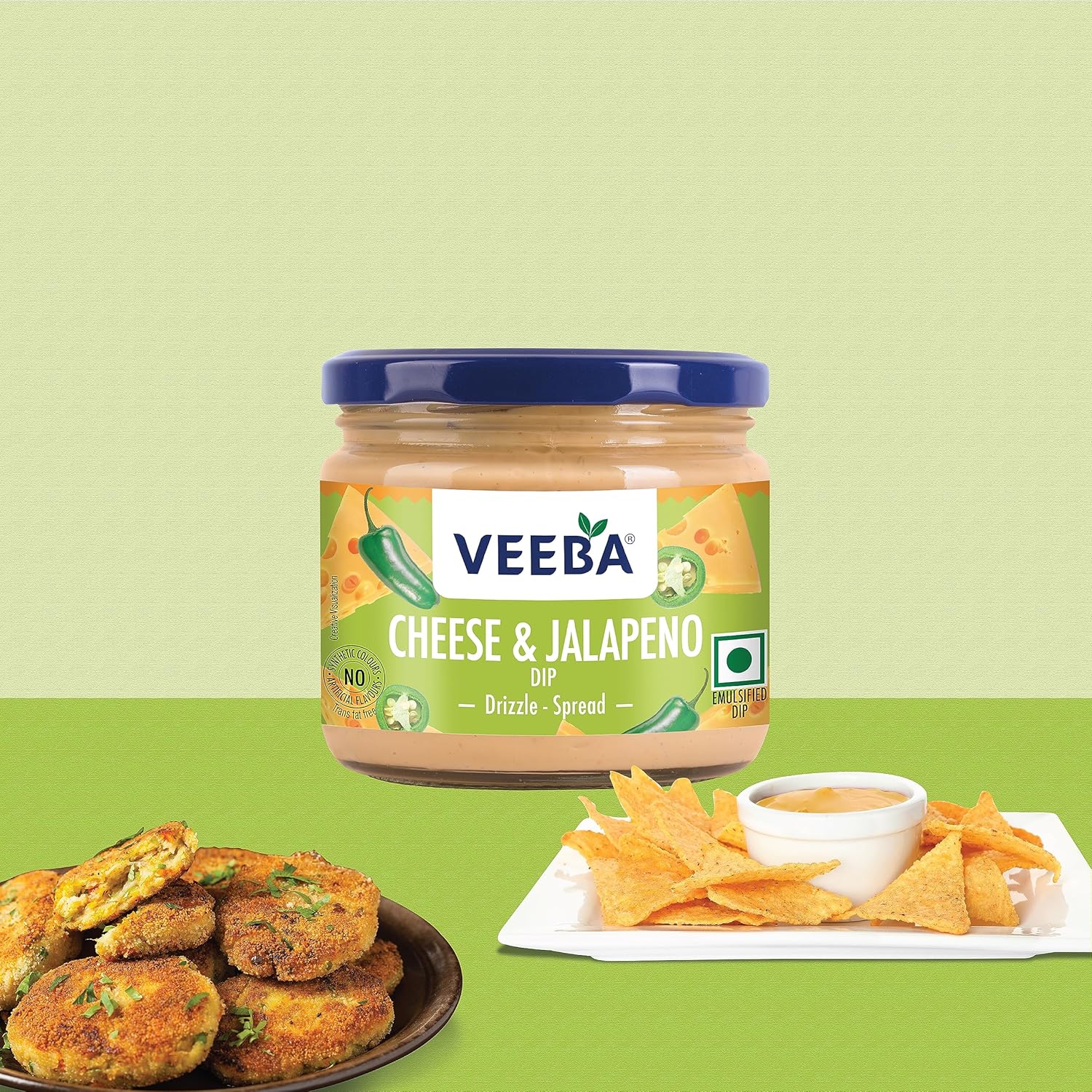 Veeba Cheese and Jalapeno Dip, 300g - View 3 of 5