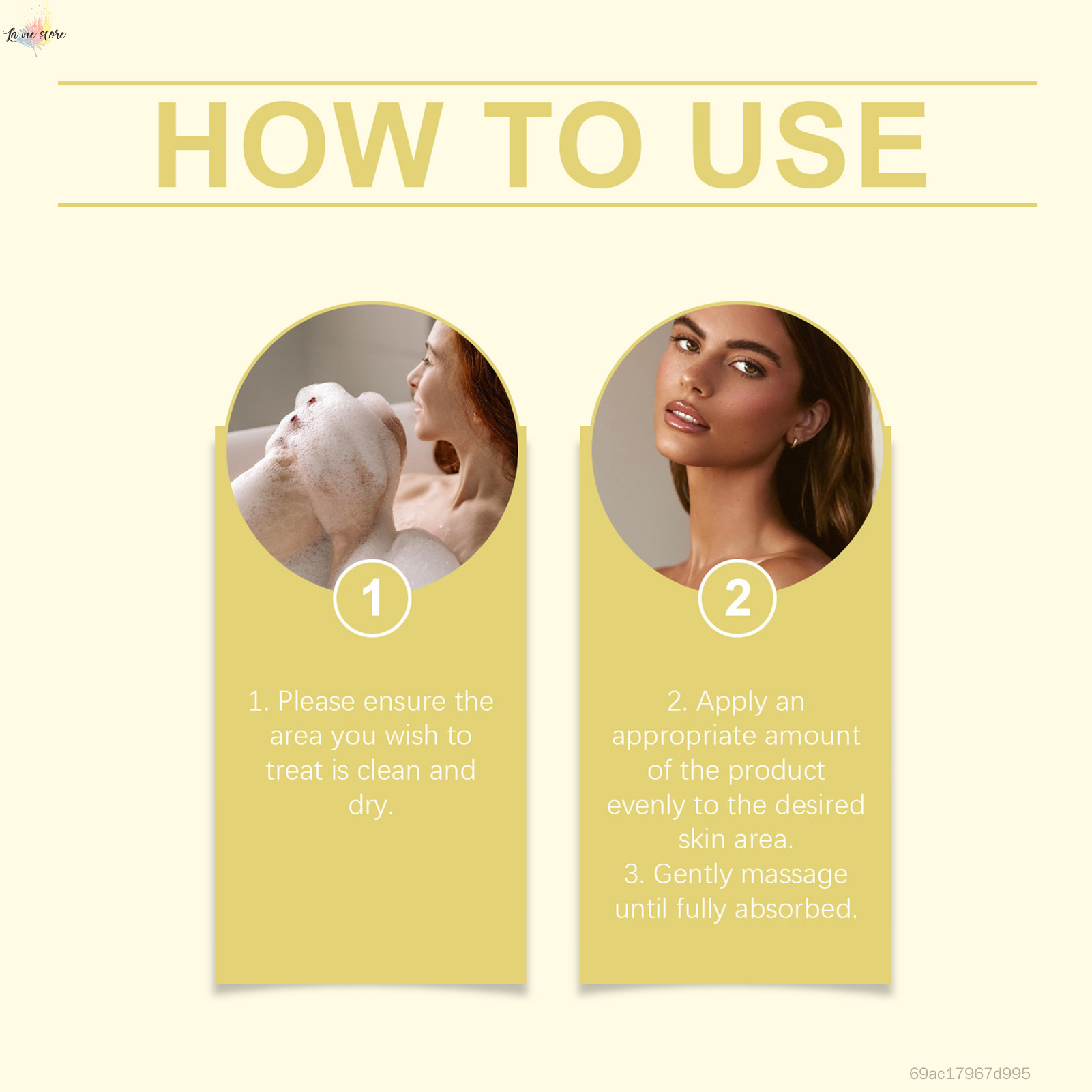 La Vis Body Lotion Moisturizing Sun Tanning Lotion LV-MY Daily Glow Care Hydrating Tanning Lotion for Outdoor Use Smooth Skin Radiance Nourishing Body Moisturizer After Sun Care - View 2 of 3