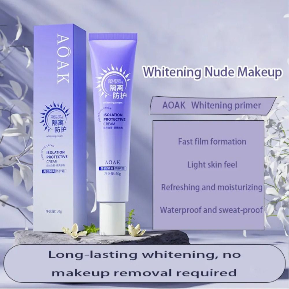 AOAK Sunscreen Cream-Strong Sun Protection Multi-effect Isolation Function Cream Whitening Moisturizing Facial Cream - View 3 of 3