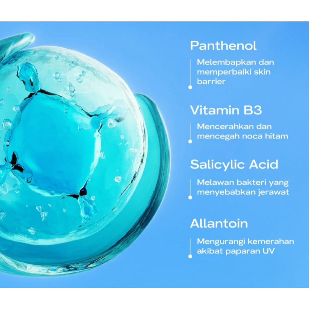 WARDAH UV Shield Acne Calming Sunscreen Moisturizer SPF35 PA+++ Oil Control Lightweight Face Sunscreen for Acne Prone Skin Blackheads Acne Scars Non-Greasy Mattifying UV Protection Daily Use - View 2 of 3