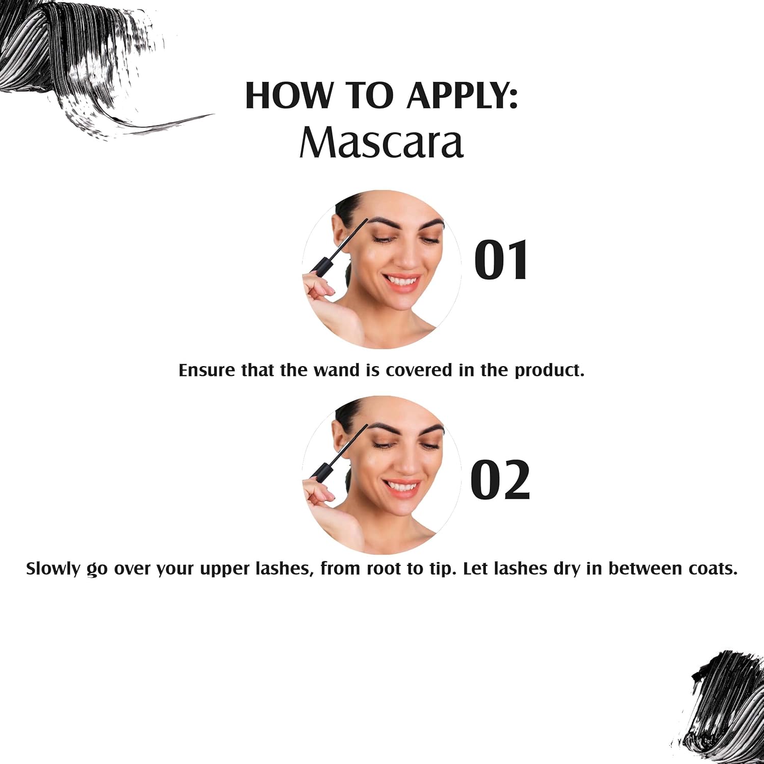 Glam21 Long Lasting Mascara For Dense Curl | Lightweight & Smudge Proof| Fiber Bristles Brush For Perfect Application| 10 ml - View 4 of 4