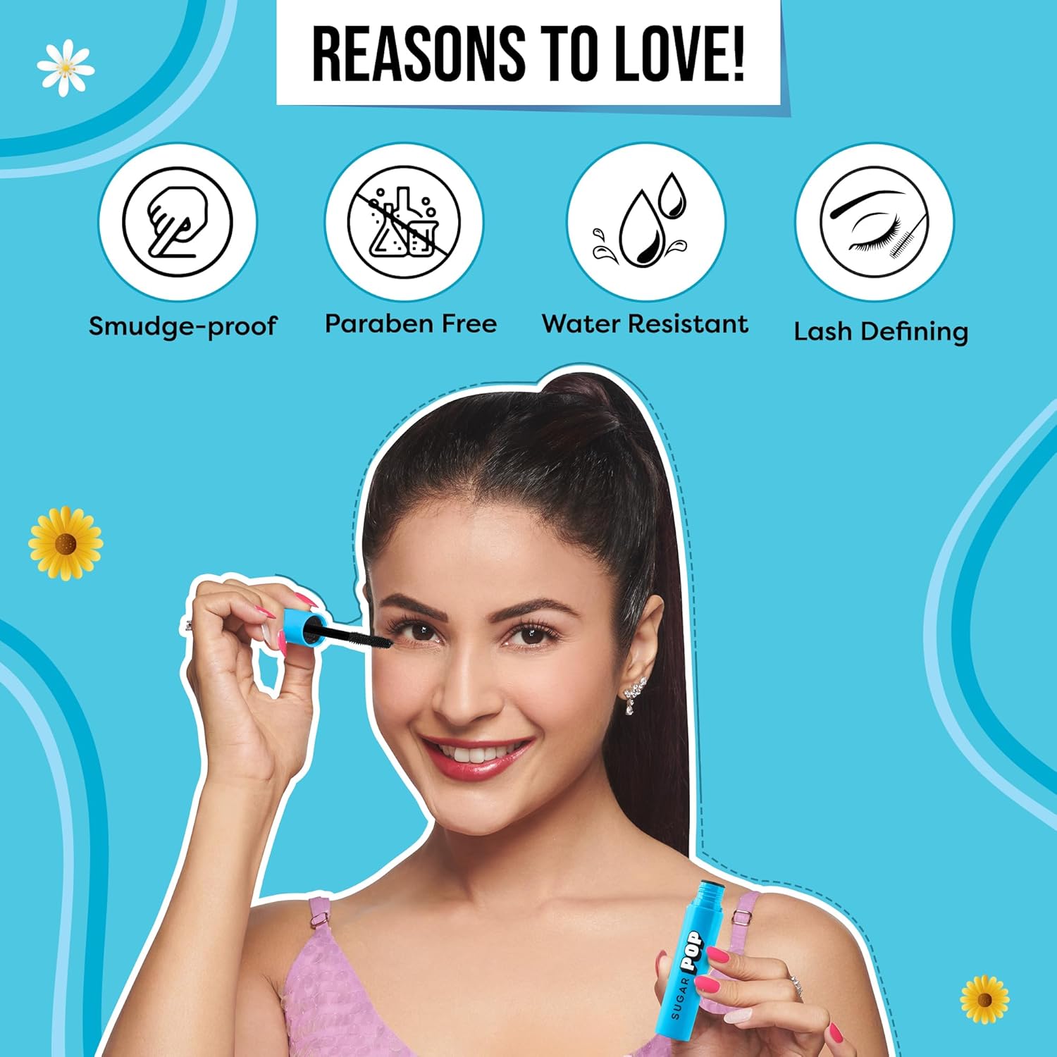 SUGAR POP Volumizing Mascara | Lash Defining | Smudge-proof | Water-resistant | 9ml - 01 Black - View 4 of 7