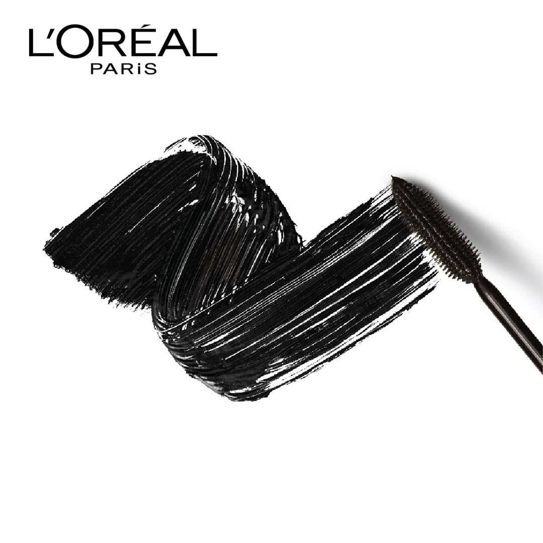 L'Oréal Paris Mascara, Fanned Out Lash Effect, Washable, Clump-free and Smudge-free, Volume Million Lashes, Extra Black, 10.7ml - View 3 of 6